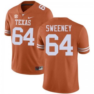 Men Robert Sweeney Texas Orange Texas Longhorns #64 Football Alumni Jersey 888560-766