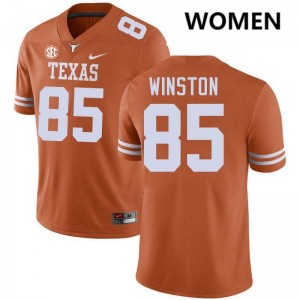 Women's Emaree Winston Texas Orange Texas Longhorns #85 Football Limited Jersey 725255-172
