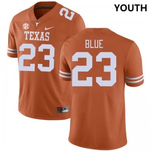 Youth Jaydon Blue Texas Orange Texas Longhorns #23 SEC Conference Game Jersey 455565-471